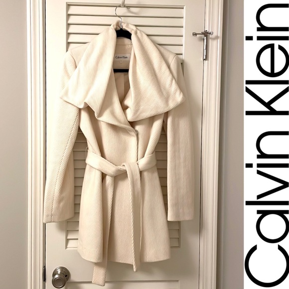 Calvin Klein Jackets & Blazers - Wool Blend Coat
